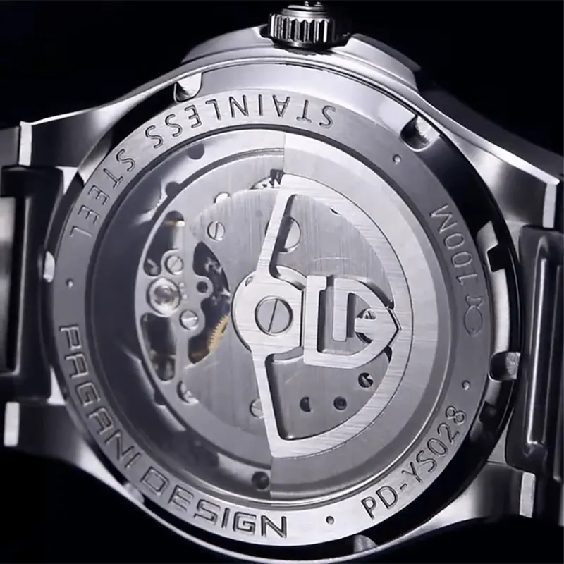 Pagani Design Tourbillon Style Automatic Tiffani Blue Dial Men's Watch- PD-YS028